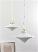 Cliquez sur l’image pour voir les détails du produit :Disca Small Opalin Suspension LED