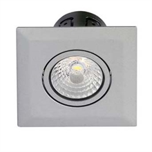 Spot LED Reflex LED 1 carré titan : cliquez sur l’image pour voir les détails du produit