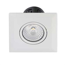 Spot LED Reflex LED 1 carré blanc mat Dimmable : cliquez sur l’image pour voir les détails du produit