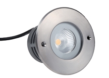 Spot encastré de sol LED Helix 6 Round blanc : cliquez sur l’image pour voir les détails du produit
