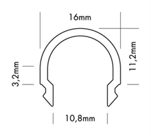 Cover 300 cm rond - opaque : cliquez sur l’image pour voir les détails du produit
