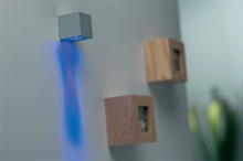 Applique LED Mini Cube vert : cliquez sur l’image pour voir les détails du produit