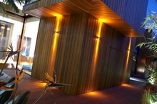 Applique LED Cube bleu : cliquez sur l’image pour voir les détails du produit