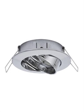 Kit 3 Platines rondes orientables Chromé Brillant : cliquez sur l’image pour voir les détails du produit