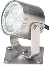 Projecteur LED Compact 9Watt blanc : cliquez sur l’image pour voir les détails du produit