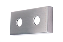 Patère rectangulaire 2L : cliquez sur l’image pour voir les détails du produit