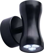 Applique LED Tauri noir | led blanc : cliquez sur l’image pour voir les détails du produit